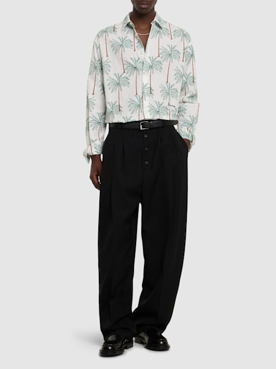Jacquemus: Le pantalon fernando wool pants - men_1 | Luisa Via Roma