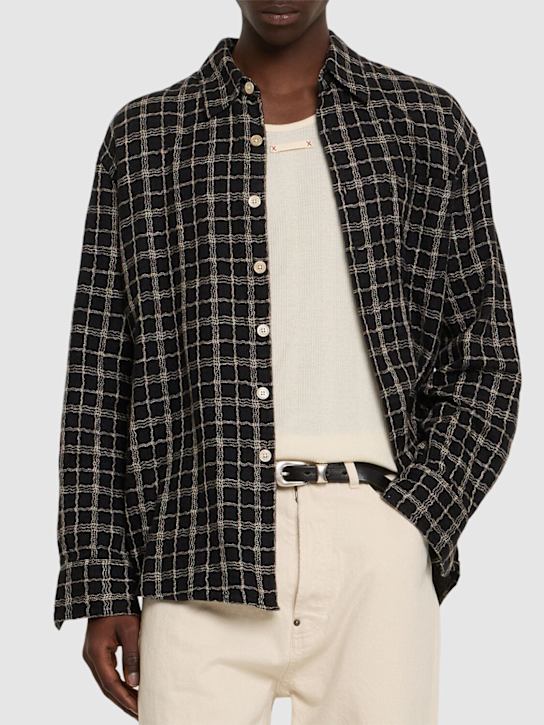 Our Legacy: 2cm Leather belt - men_1 | Luisa Via Roma