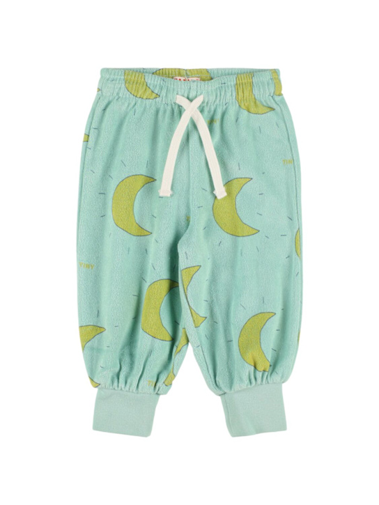 Tiny Cottons: Printed cotton sweatpants - kids-boys_0 | Luisa Via Roma