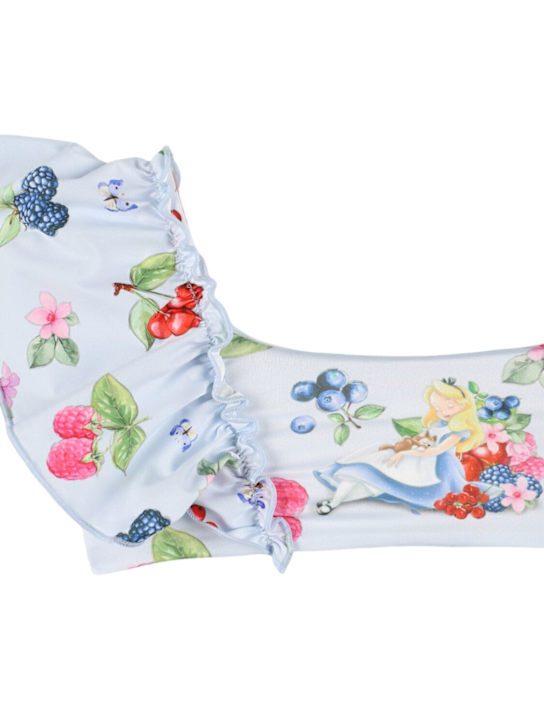Monnalisa: Printed bikini set - Hellblau - kids-girls_1 | Luisa Via Roma