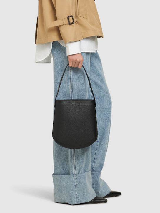 Savette: Borsa The Large Bucket in pelle - Nero - women_1 | Luisa Via Roma
