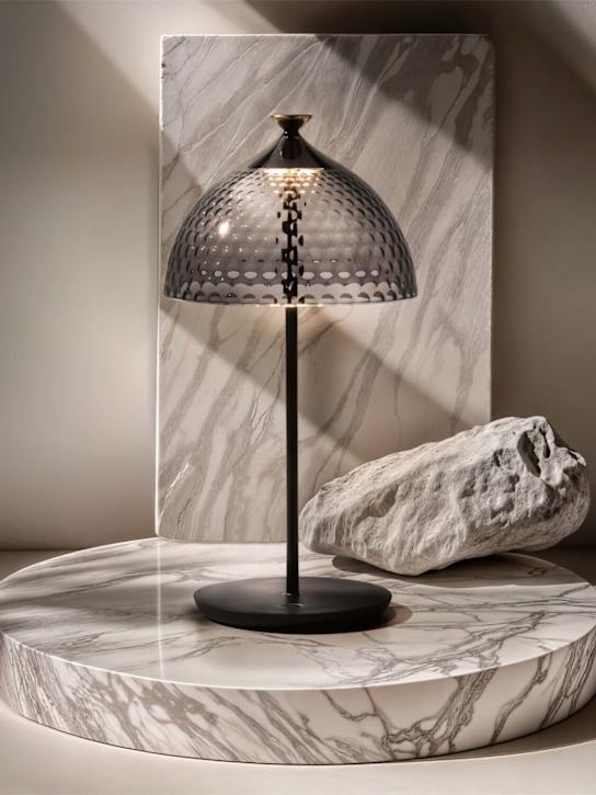 Kartell: Pumo table lamp - Smoke - ecraft_1 | Luisa Via Roma