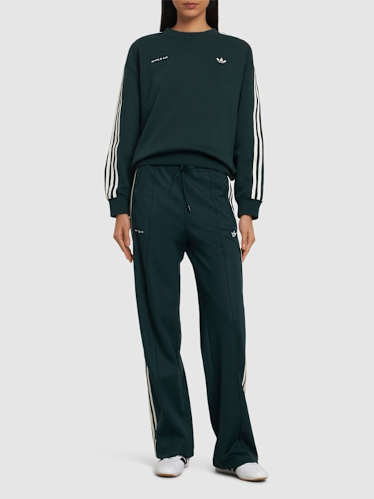 adidas Originals: Sporty & Rich crewneck sweatshirt - women_1 | Luisa Via Roma