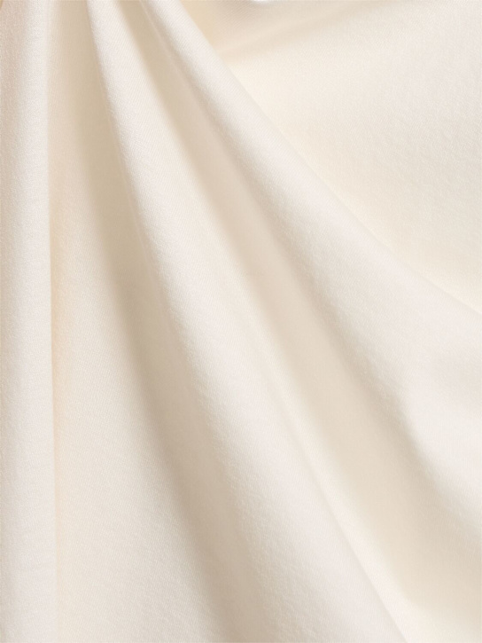 Lemaire: Relaxed  fit cotton jersey t-shirt - White - men_4 | Luisa Via Roma