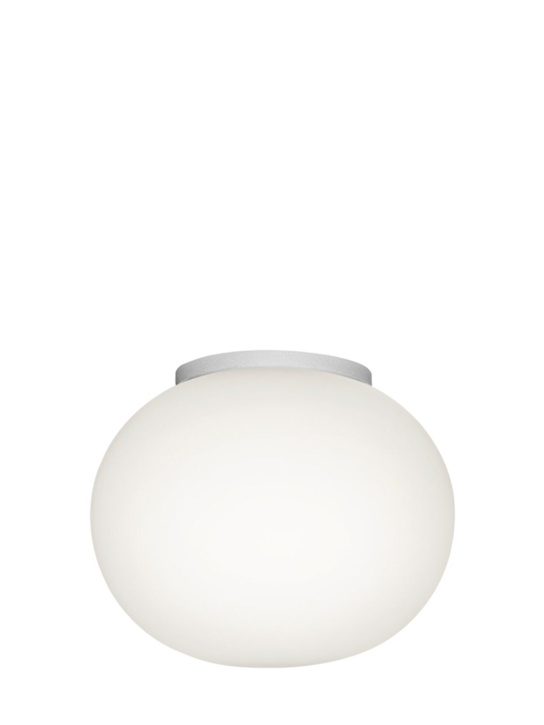 Flos: Lampada soffitto/parete Mini Glo-Ball - Bianco - ecraft_0 | Luisa Via Roma