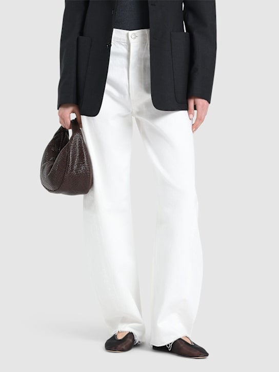 Le Monde Beryl: 10mm Luna mesh slippers - Black - women_1 | Luisa Via Roma