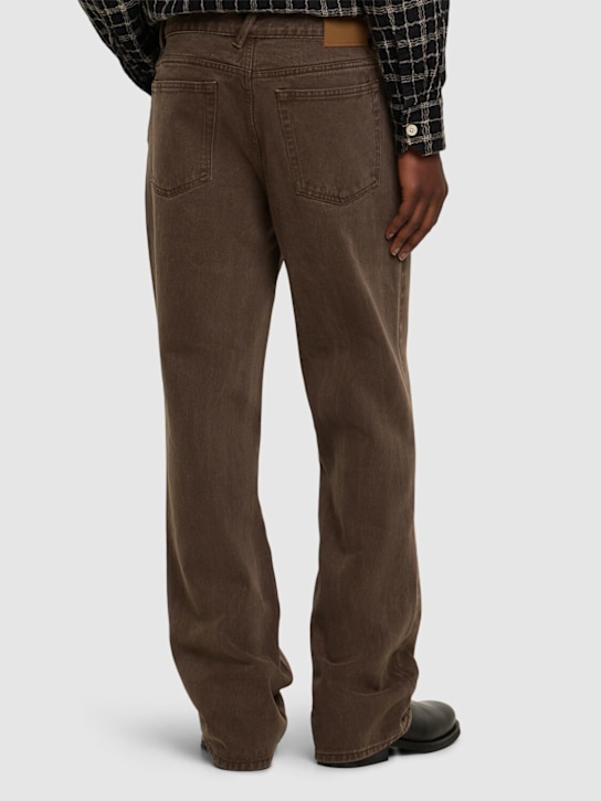 Our Legacy: 70s Cut denim jeans - Brown - men_2 | Luisa Via Roma