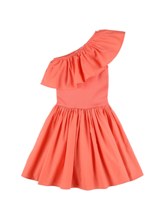 Molo: オーガニックコットンポプリンワンピース - kids-girls_0 | Luisa Via Roma