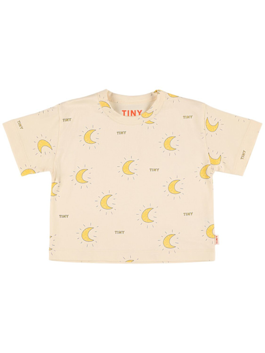 Tiny Cottons: Printed cotton jersey t-shirt - kids-boys_0 | Luisa Via Roma