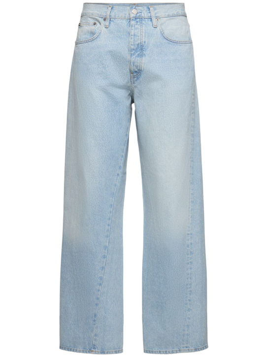 SUNFLOWER: Wide twist jeans - Light Vintage - men_0 | Luisa Via Roma
