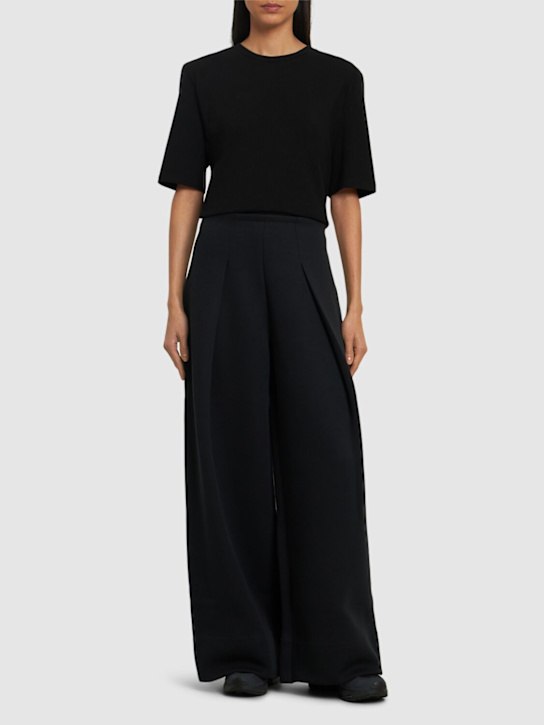 Nike: Pantaloni in techno pile - women_1 | Luisa Via Roma