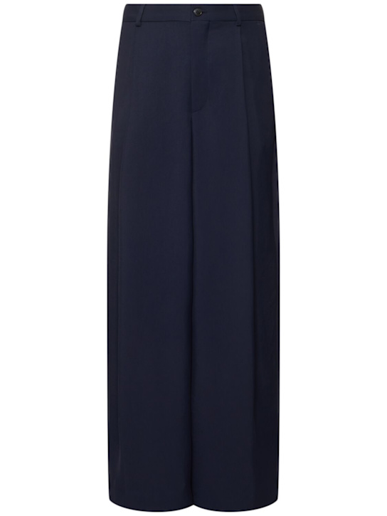 Dries Van Noten: Pepper pleated pants - men_0 | Luisa Via Roma