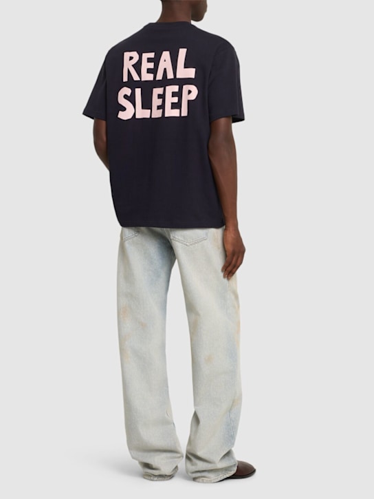 JW Anderson: JWA back print t-shirt - men_1 | Luisa Via Roma