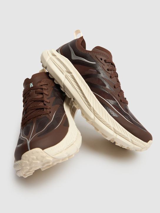 Hoka: Mafate Speed Lite 4 sneakers - Cold Brew - men_3 | Luisa Via Roma