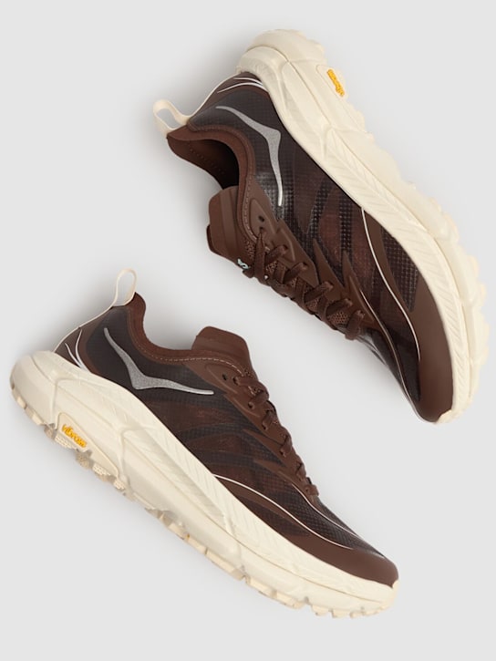 Hoka: Mafate Speed Lite 4 sneakers - Cold Brew - men_1 | Luisa Via Roma