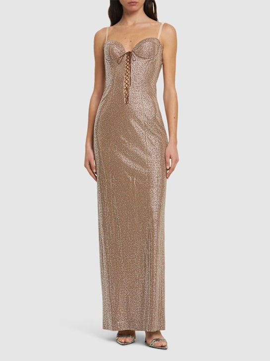 Giuseppe Di Morabito: Vestito lungo con decorazioni - women_1 | Luisa Via Roma