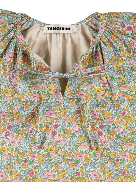 TANGERINE: Camicia in cotone stampato - kids-girls_1 | Luisa Via Roma