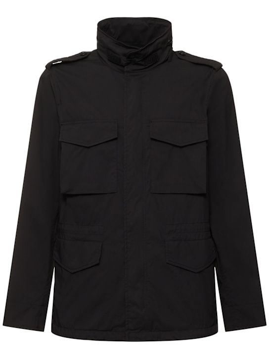 ASPESI: Minifield cotton blend poplin jacket - men_0 | Luisa Via Roma