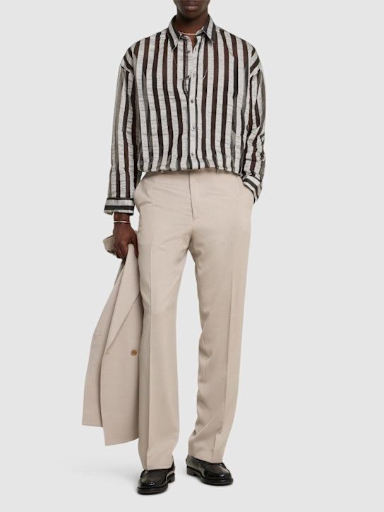 SUNFLOWER: Stable shirt - Grey - men_1 | Luisa Via Roma
