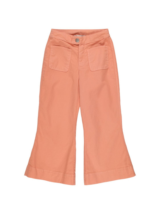 TANGERINE: Pantaloni larghi in misto cotone - kids-girls_0 | Luisa Via Roma