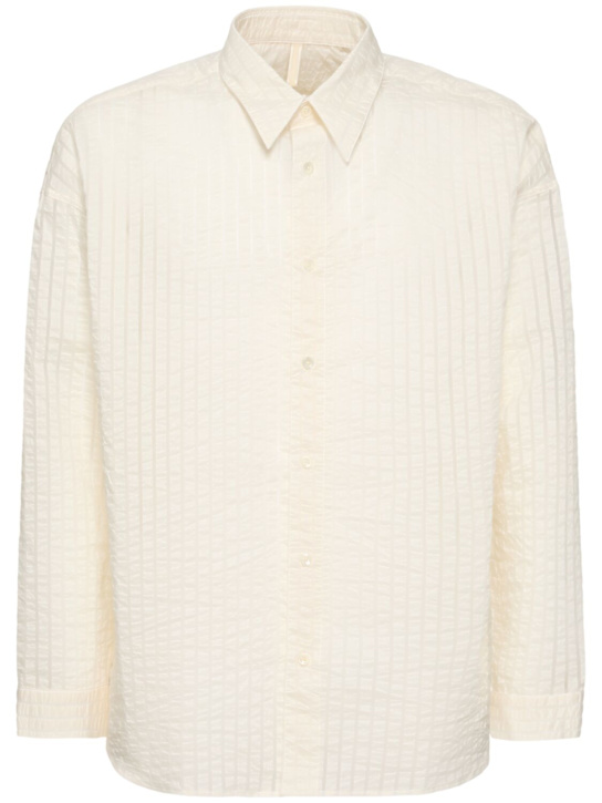 SUNFLOWER: Stable shirt - Off White - men_0 | Luisa Via Roma