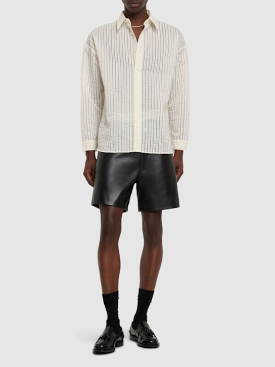 SUNFLOWER: Stable shirt - Off White - men_1 | Luisa Via Roma