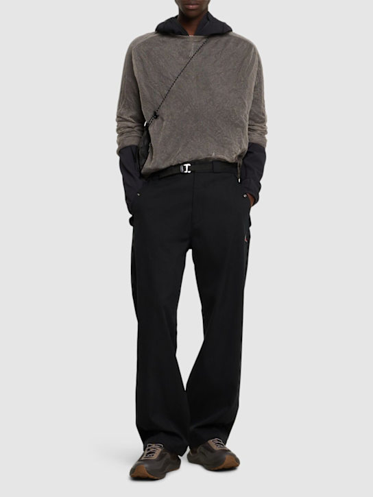 Roa: Buckle chino pants - men_1 | Luisa Via Roma