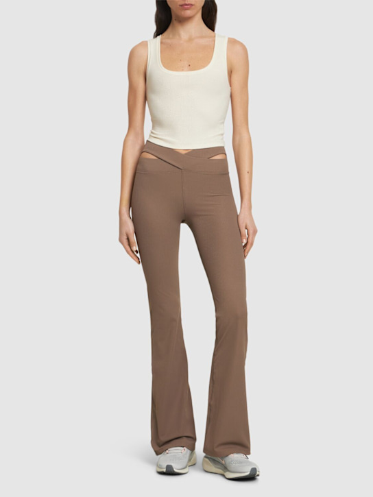 Nike: Pantaloni Zenvy con cutout - women_1 | Luisa Via Roma