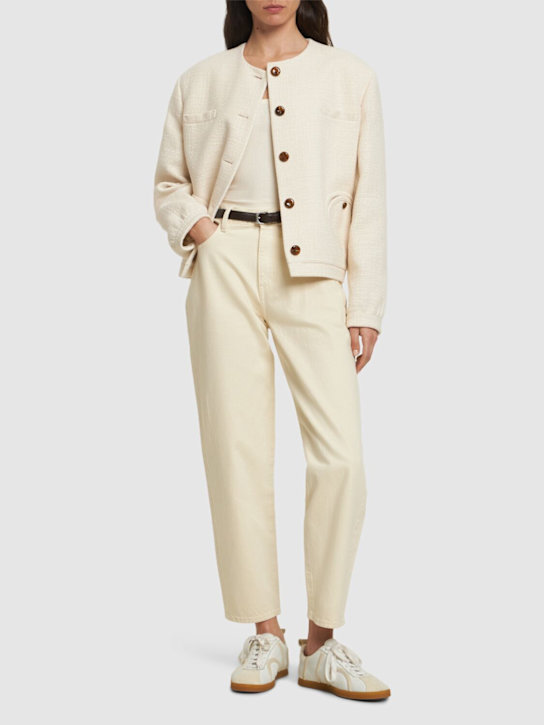 Frame: The Candle mid rise jeans - women_1 | Luisa Via Roma