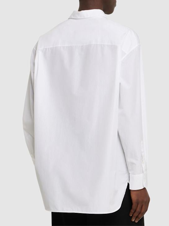 The Row: Lukre cotton shirt - White - men_2 | Luisa Via Roma
