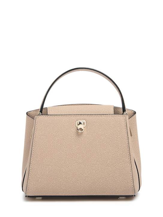 Valextra: Micro Brera soft grained leather bag - women_0 | Luisa Via Roma