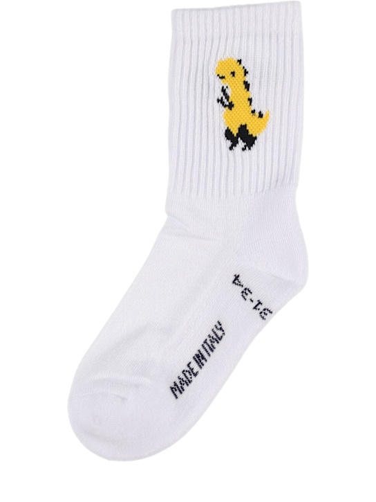 Kiddin: Calcetines de algodón - Blanco - kids-boys_1 | Luisa Via Roma