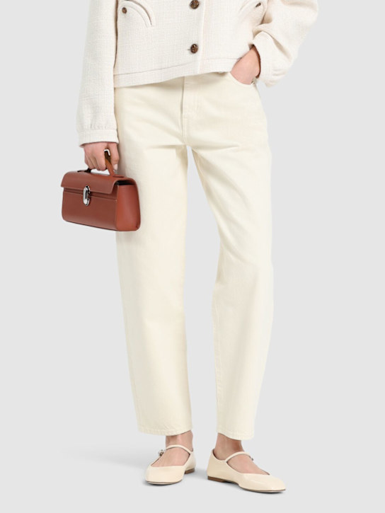 Aeyde: 10mm Uma leather flats - women_1 | Luisa Via Roma