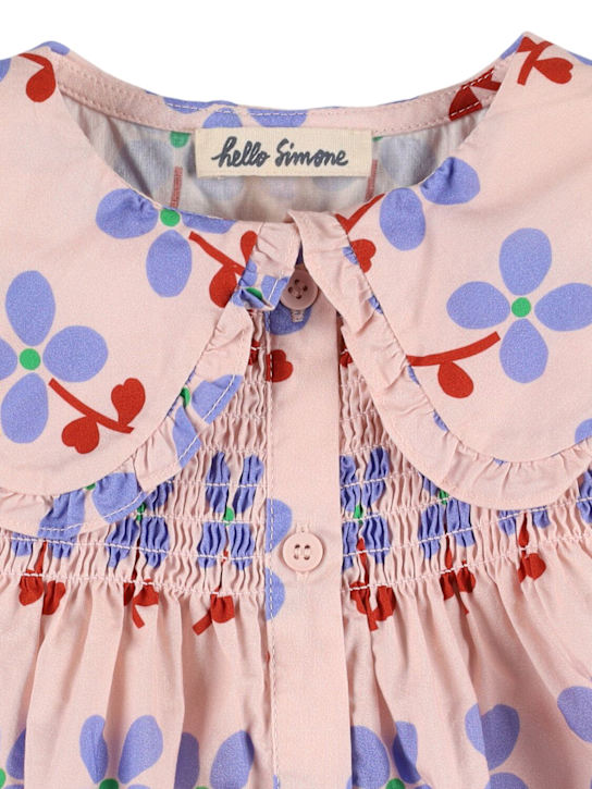 Hello Simone: Camicia lunga in cotone ricamato - kids-girls_1 | Luisa Via Roma