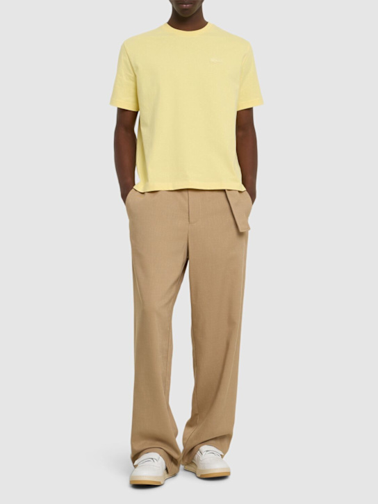 LACOSTE: Life 半袖コットンジャージーTシャツ - men_1 | Luisa Via Roma