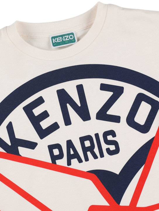Kenzo Kids: コットンジャージーTシャツ - kids-boys_1 | Luisa Via Roma