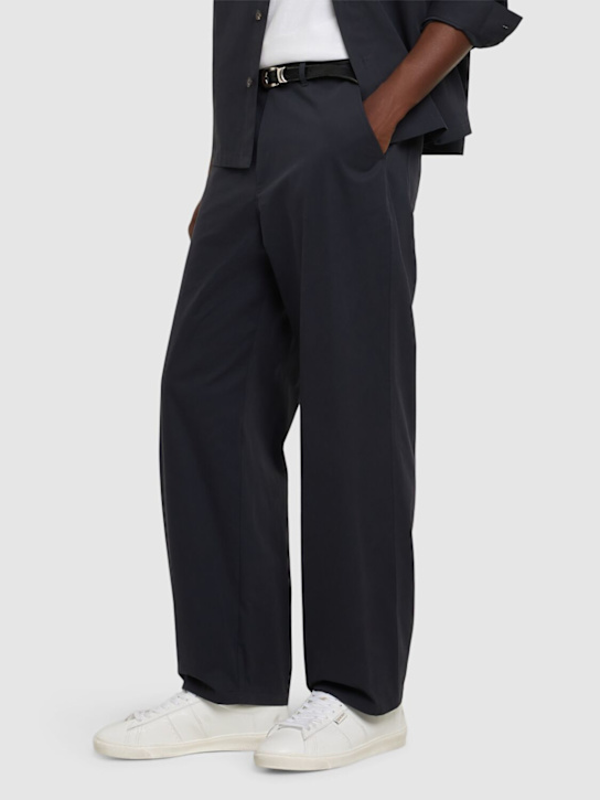 Golden Goose: Sneakers aus glänzendem Leder „Matchstar“ - men_1 | Luisa Via Roma