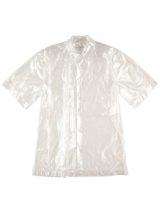 Dries Van Noten: Cassidye loose fit transparent shirt - men_0 | Luisa Via Roma