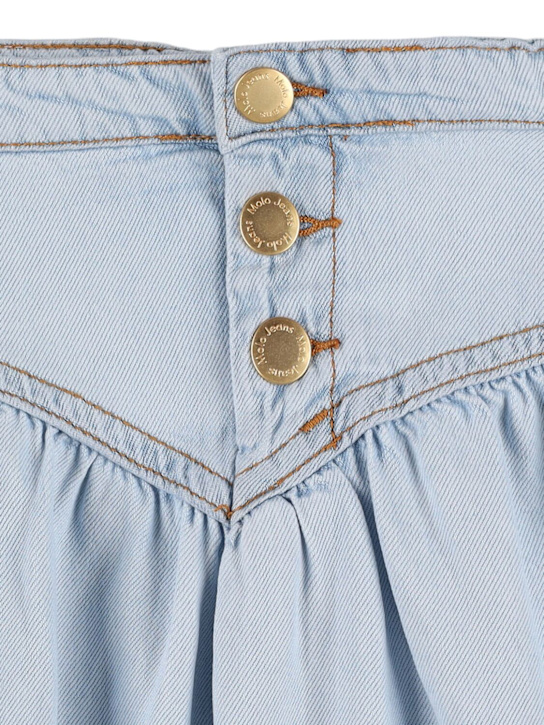 Molo: コットンブレンドデニムスカート - kids-girls_1 | Luisa Via Roma