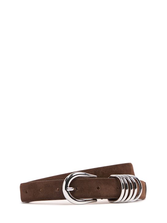 Déhanche: Hollyhock suede belt - women_0 | Luisa Via Roma