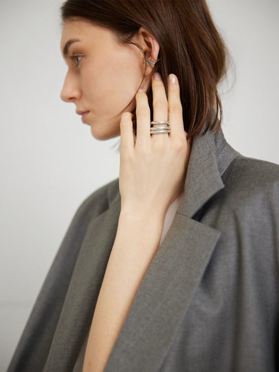 Ann Demeulemeester: Herta ring - Silver - women_2 | Luisa Via Roma