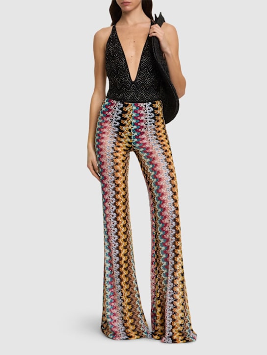 Missoni: Lace flared pants - women_1 | Luisa Via Roma