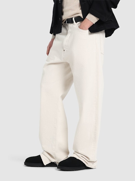 Ugg: 10mm Classic Slip-On shearling loafers - Black - men_1 | Luisa Via Roma