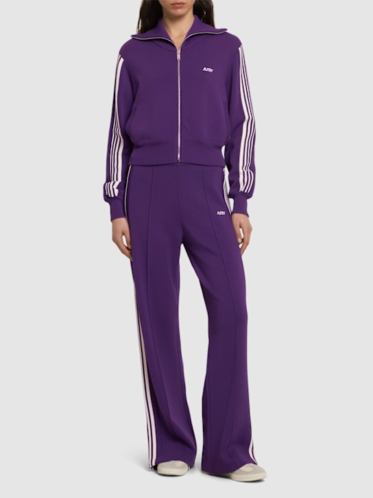 Autry: Knit track jacket - women_1 | Luisa Via Roma
