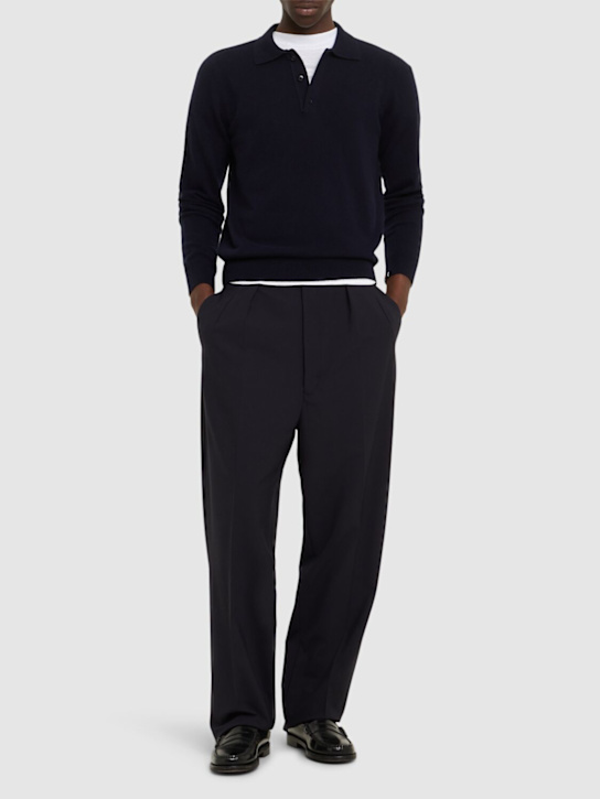 Extreme Cashmere: N223 Be For polo sweater - men_1 | Luisa Via Roma
