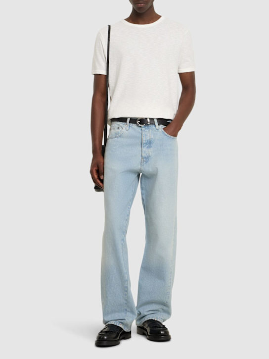 SUNFLOWER: Jagger waffle t-shirt - men_1 | Luisa Via Roma