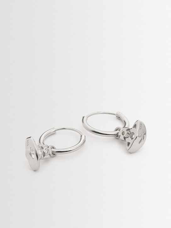 Vivienne Westwood: Nina sparkle earrings - men_1 | Luisa Via Roma