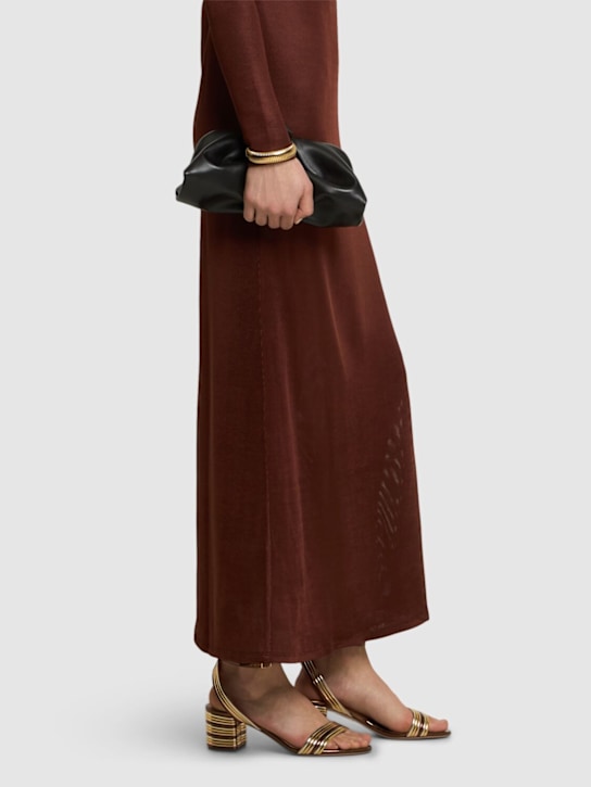 Aquazzura: 50mm Sundance synthetic sandals - women_1 | Luisa Via Roma