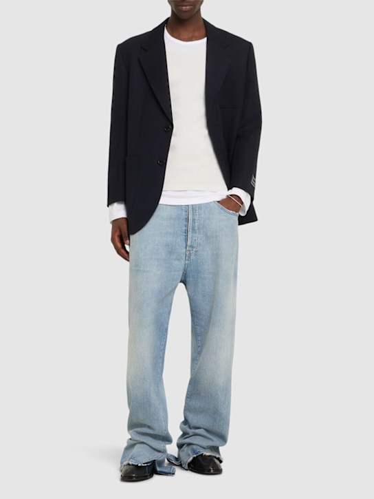 Dunst: 2-button unisex oversize blazer - men_1 | Luisa Via Roma