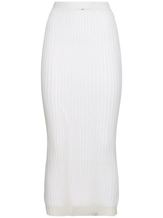 Sportmax: Album1234 シアー＆ニット 2ピーススカート - women_0 | Luisa Via Roma